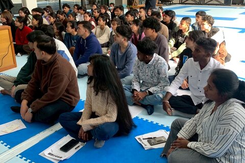 始業式の様子その10