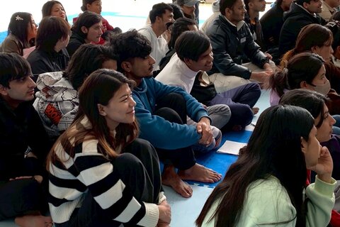 始業式の様子その15