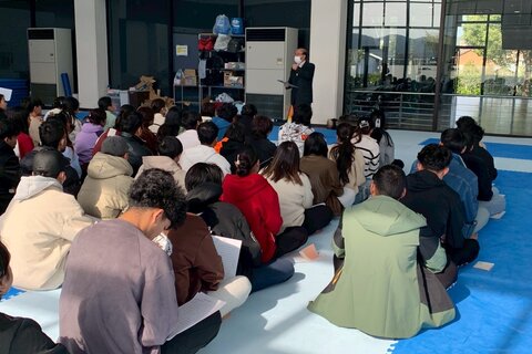 始業式の様子その4
