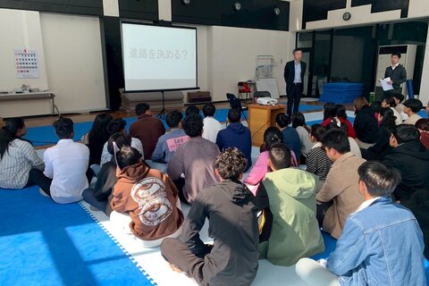 始業式の様子その6