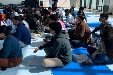 始業式の様子その8