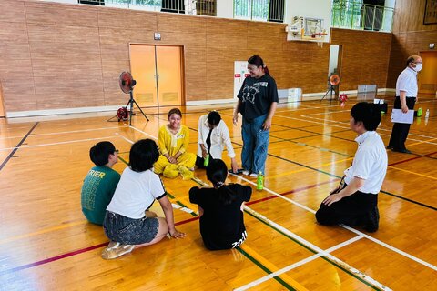 地元小学校との交流会10
