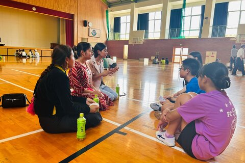 地元小学校との交流会11