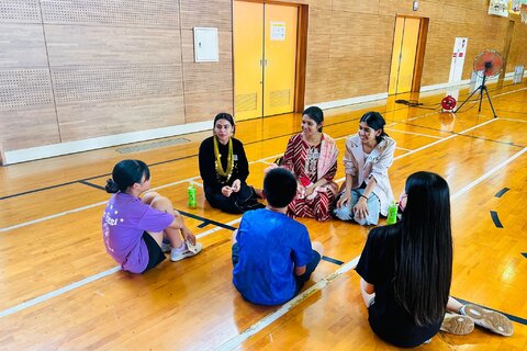 地元小学校との交流会12