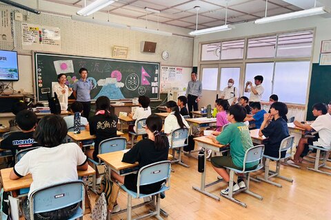 地元小学校との交流会16