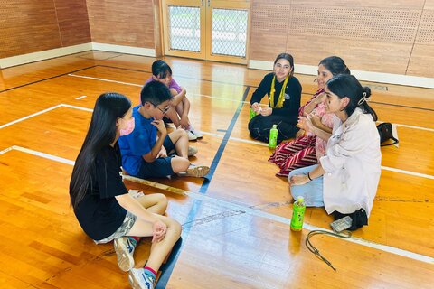 地元小学校との交流会7