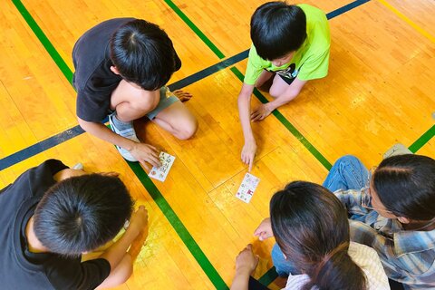 地元小学校との交流会9