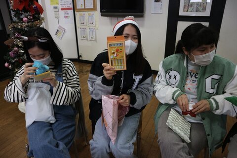 プレゼント開封