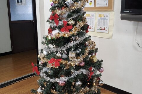 素敵なクリスマスツリーが出来ました。