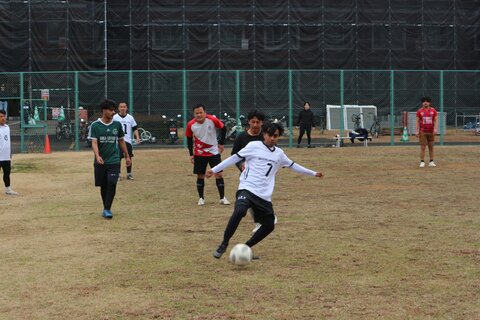 サッカー大会の様子