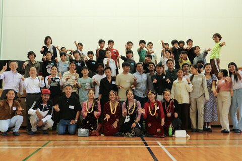 宮小学校との交流会