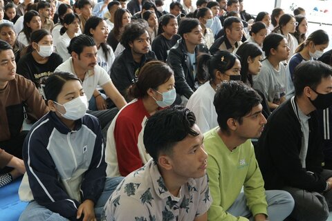 早岐警察署の方の講和
