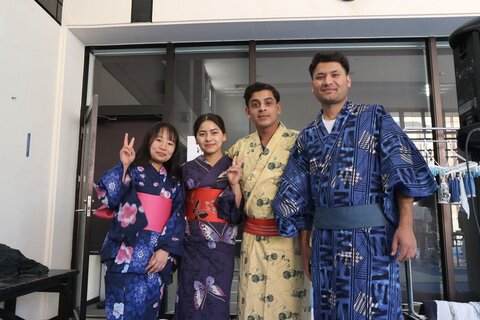 浴衣体験