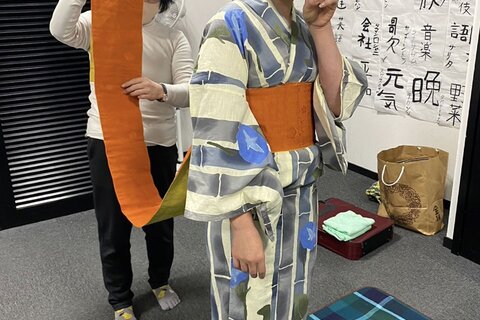 浴衣体験