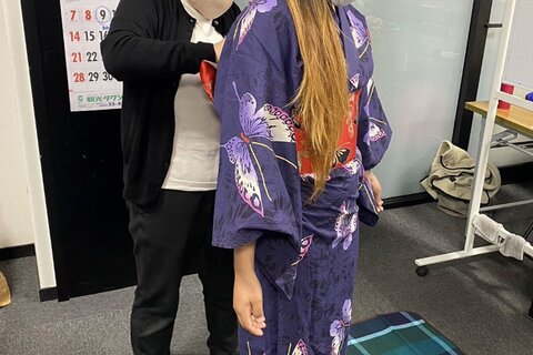 浴衣体験