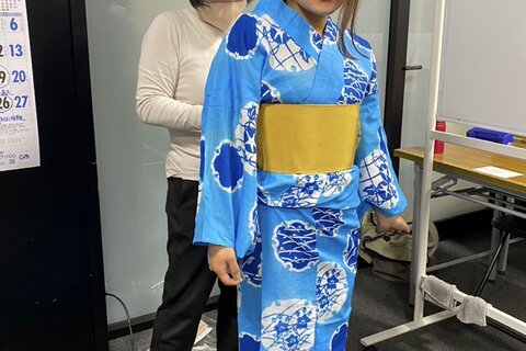 浴衣体験